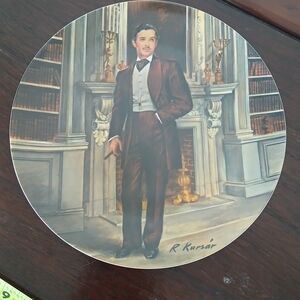 Gone with the Wind collector plate "Rhett"